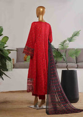 BNS-FR-002- 3 Piece Embroidered Jacquard Stitched Suit