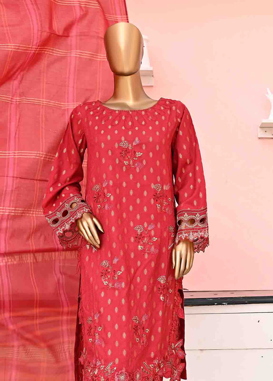 BNSE-011- 3 Piece Jacquard Embroidered collection