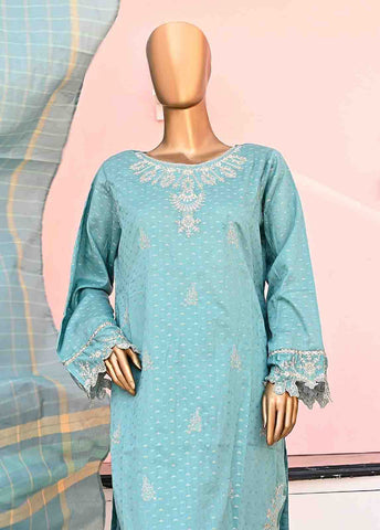 Bin Saeed Fabric - BNSE-013- 3 Piece Jacquard Embroidered collection