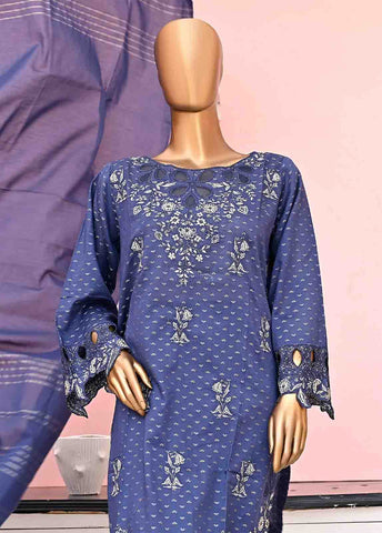 Bin Saeed Fabric - BNSE-016- 3 Piece Jacquard Embroidered collection