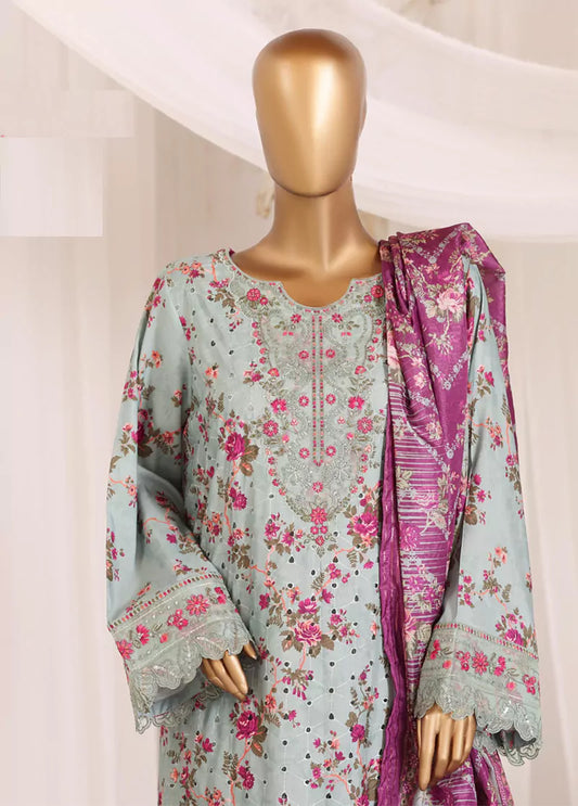 bin saeed party wear dresses Bin Saeed Ready Made Embroidered Lawn Dress