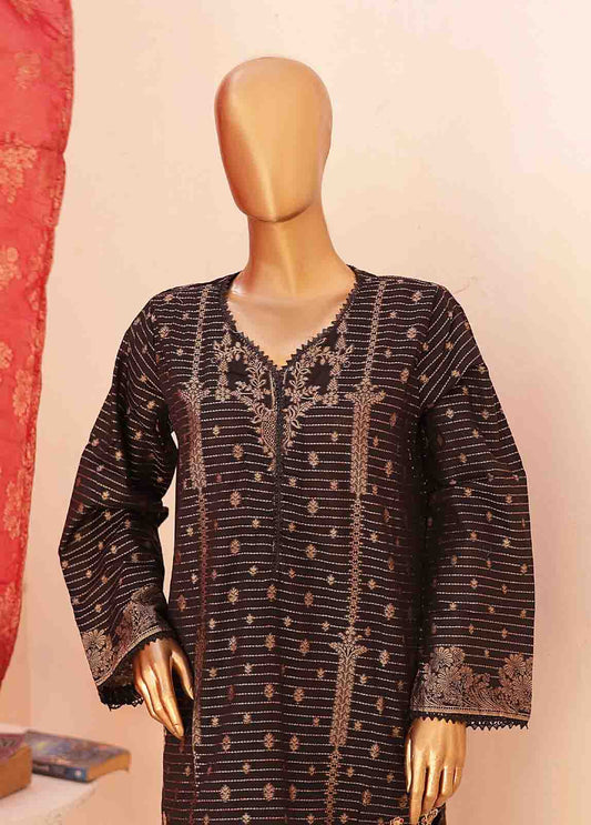 Bin Saeed Fabric - BSE-2305-3 Piece Jacquard Stitched Suit