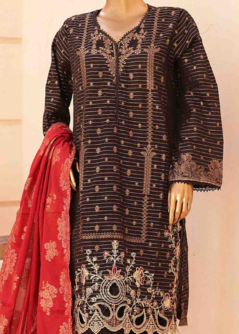 Bin Saeed Fabric - BSE-2305-3 Piece Jacquard Stitched Suit