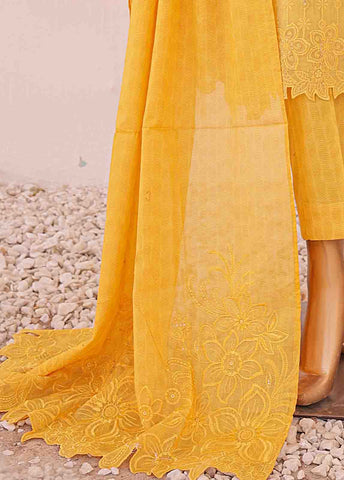 Bin Saeed Fabric - CK-ED-455 B-3 Piece Chikankari Stitched Suit