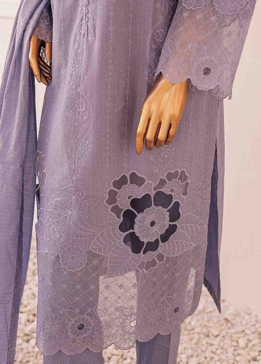 CK-ED-456 A-3 Piece Chikankari Stitched Suit