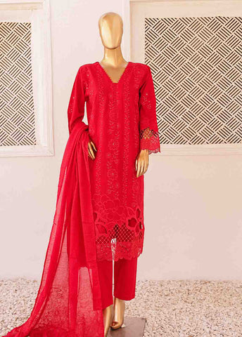 Bin Saeed Fabric - CK-ED-457 A-3 Piece Chikankari Stitched Suit