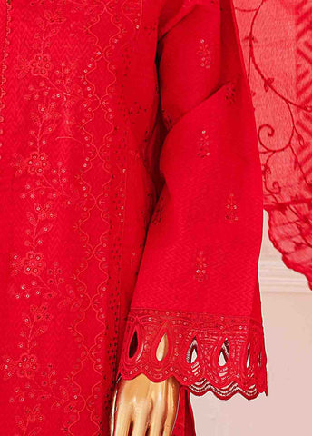 Bin Saeed Fabric - CK-ED-457 B-3 Piece Chikankari Stitched Suit