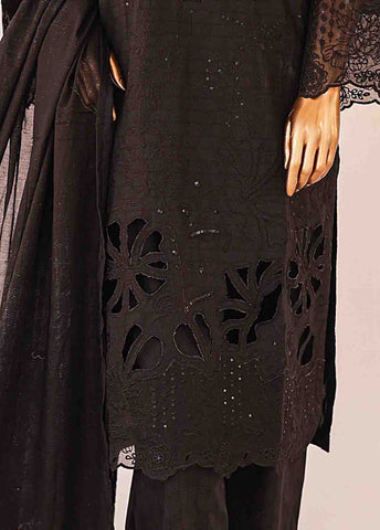 Bin Saeed Fabric - CK-ED-459 A-3 Piece Chikankari Stitched Suit