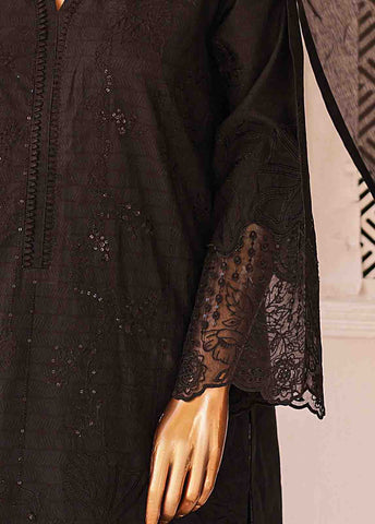 Bin Saeed Fabric - CK-ED-459 A-3 Piece Chikankari Stitched Suit