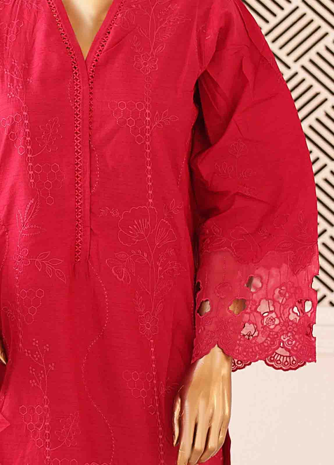Bin Saeed Fabric - CK-ED-467 A-3 Piece Chikankari Stitched Suit