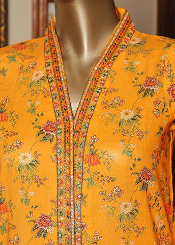 Bin Saeed Fabric - CKE-0189- 2 Piece Embroidery Lawn