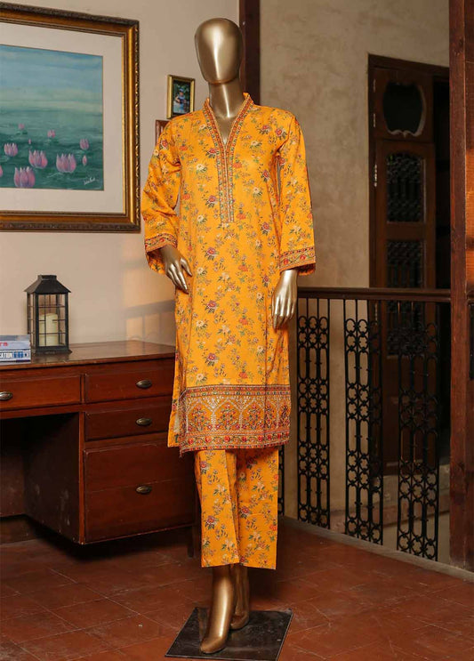 Bin Saeed Fabric - CKE-0189- 2 Piece Embroidery Lawn