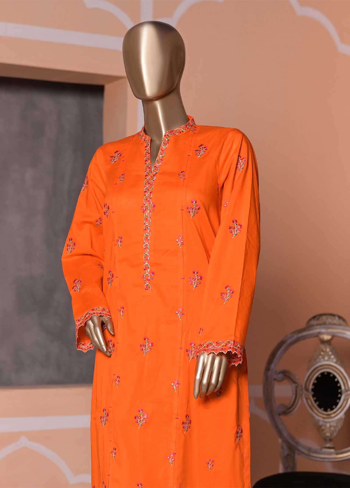 Bin Saeed Fabric - CMFT-011-B - 2 Piece Lawn Embroidered