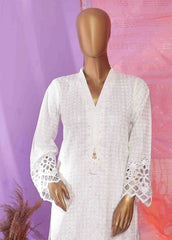 CMS-17-TF- 3 Piece Chikankari Stitched Suit