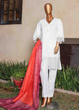 CMSTF-018 B - 3 Piece Embroidered Stitched Suit