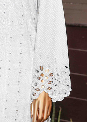 Bin Saeed Fabric - CMSTF-19 B- 3 Piece Embroidered Stitched Suit