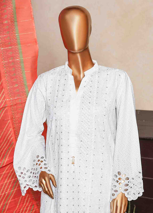 Bin Saeed Fabric - CMSTF-19 B- 3 Piece Embroidered Stitched Suit