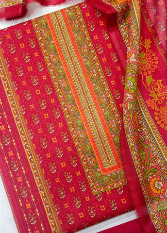 D-0152-3 Piece Lawn Digital Printed UnStitched Suit