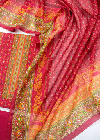 D-0152-3 Piece Lawn Digital Printed UnStitched Suit
