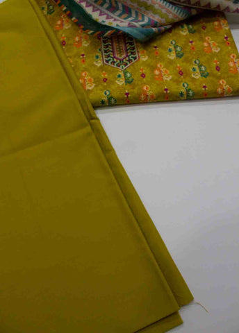 D-0161-3 Piece Lawn Digital Printed UnStitched Suit