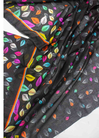 Bin Saeed Fabric - D-0201-3 Piece Lawn Digital Printed UnStitched Suit