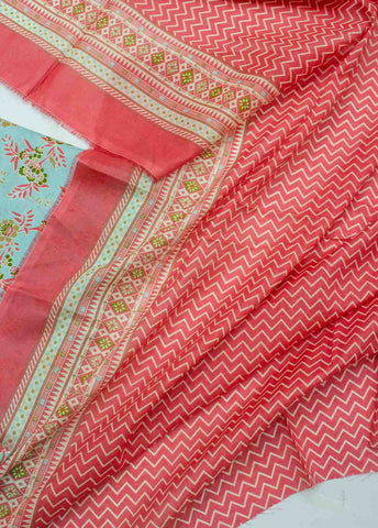 D-0203-3 Piece Lawn Digital Printed UnStitched Suit