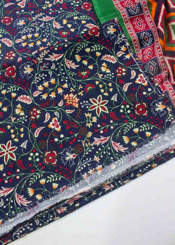 D-0205-3 Piece Lawn Digital Printed UnStitched Suit
