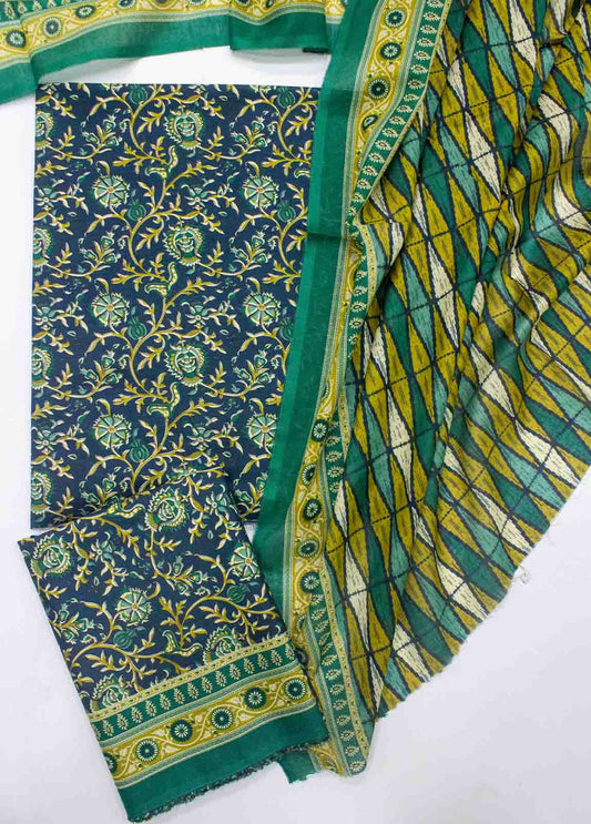 D-0213-3 Piece Lawn Digital Printed UnStitched Suit