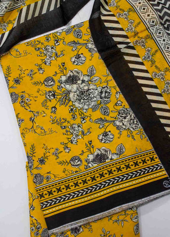 Bin Saeed Fabric - D-0218-3 Piece Lawn Digital Printed UnStitched Suit