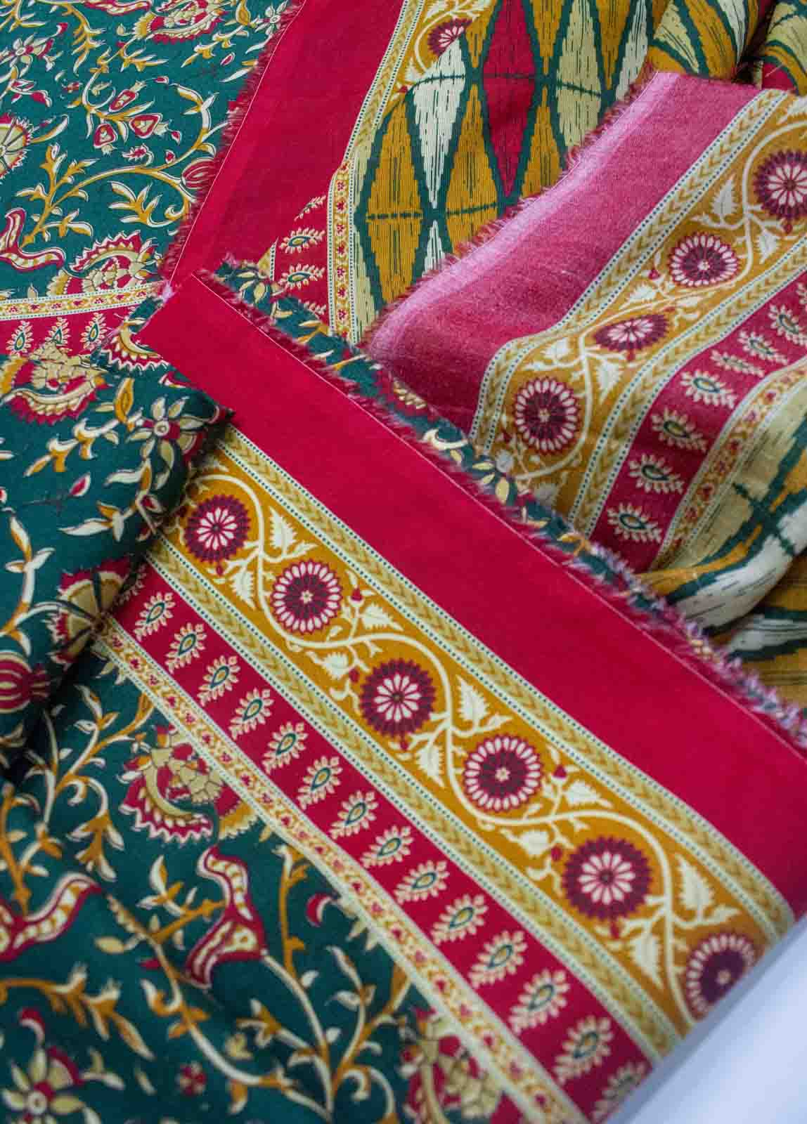 Bin Saeed Fabric - D-0225-3 Piece Lawn Digital Printed UnStitched Suit