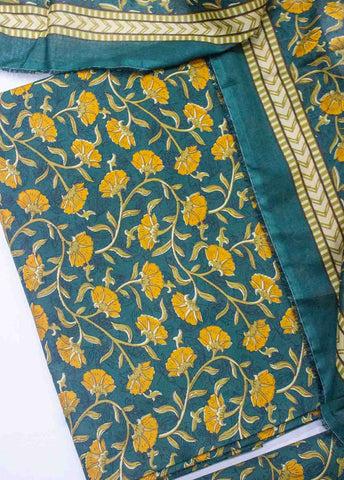 Bin Saeed Fabric - D-0226-3 Piece Lawn Digital Printed UnStitched Suit