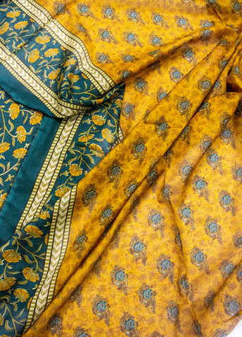 Bin Saeed Fabric - D-0226-3 Piece Lawn Digital Printed UnStitched Suit