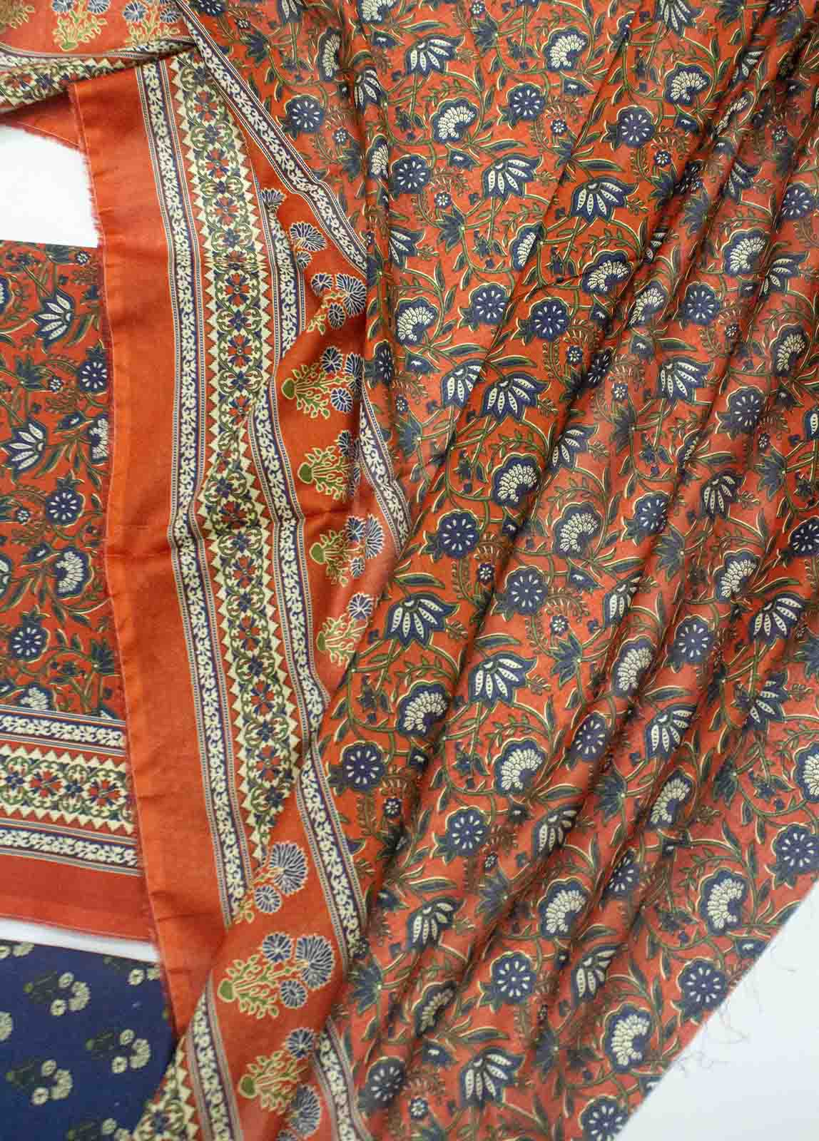 Bin Saeed Fabric - D-0231-3 Piece Lawn Digital Printed Unstitched Suit