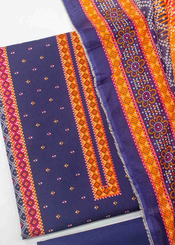 Bin Saeed Fabric - D-087-3 Piece Lawn Digital Printed UnStitched Suit