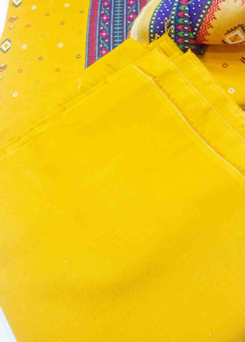 Bin Saeed Fabric - D-088-3 Piece Lawn Digital Printed UnStitched Suit