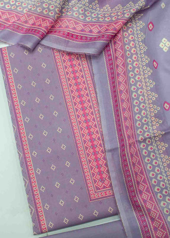 Bin Saeed Fabric - D-089-3 Piece Lawn Digital Printed UnStitched Suit