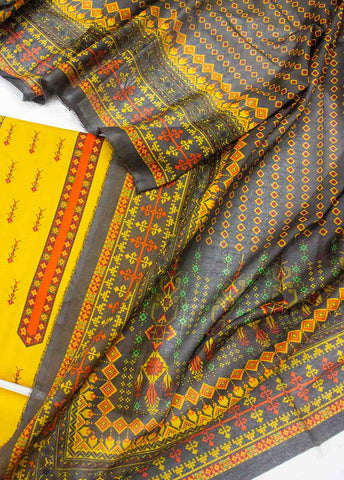 Bin Saeed Fabric - D-0903 Piece Lawn Digital Printed Unstitched Suit