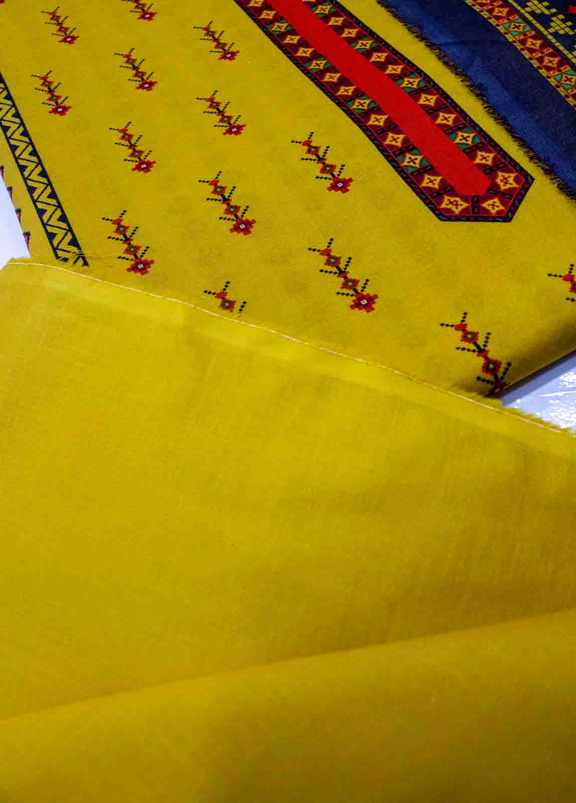 Bin Saeed Fabric - D-0903 Piece Lawn Digital Printed Unstitched Suit