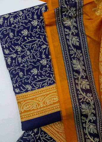 D-0217-3 Piece Lawn Digital Printed UnStitched Suit
