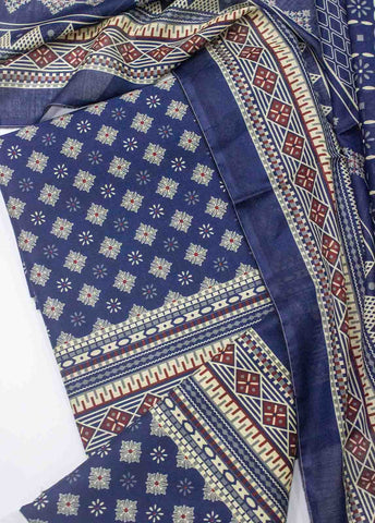 DP-0232 A-3 Piece Lawn Digital Printed UnStitched Suit