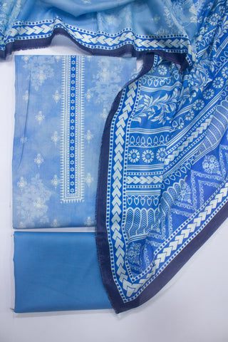 Bin Saeed Fabric - D-559-3 Cotton Digital Printed UnStitched Suit
