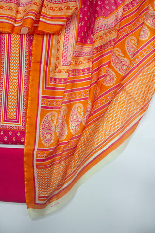 Bin Saeed Fabric - D-708 A-3 Piece Lawn Digital Printed Unstitched Suit