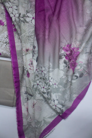 Bin Saeed Fabric - D-720-3 Cotton Digital Printed UnStitched Suit