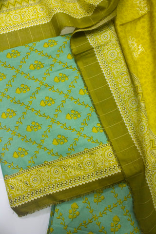 Bin Saeed Fabric - D-8011-3 Cotton Digital Printed UnStitched Suit