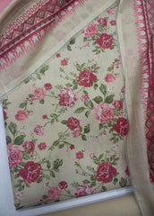 DP-0010- 3 Piece Lawn Printed UnStitched Suit