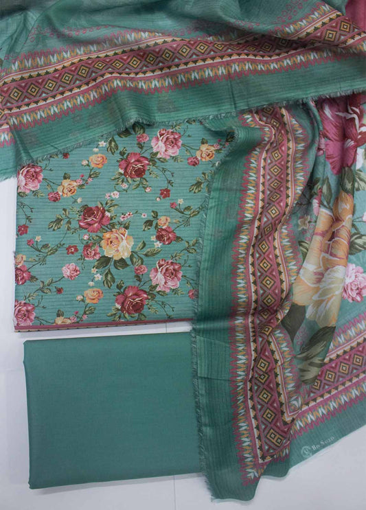 DP-003- 3 Piece Lawn Printed UnStitched Suit