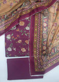 DP-0043- 3 Piece Lawn Printed UnStitched Suit