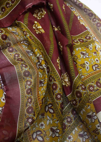 Bin Saeed Fabric - DP-0102- 3 Piece Lawn Printed UnStitched Suit