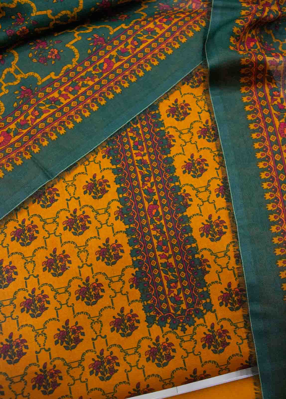 Bin Saeed Fabric - DP-0105- 3 Piece Lawn Printed UnStitched Suit