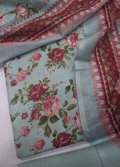 DP-011- 3 Piece Lawn Printed UnStitched Suit